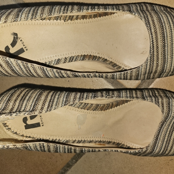 Report Womans Wedge Style Open Toe Shoe Size 10 - Picture 7 of 9